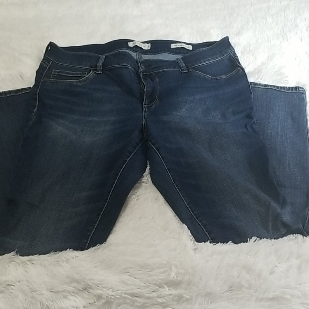 Jessica Simpson  Skinny Dark blue denim size 16w